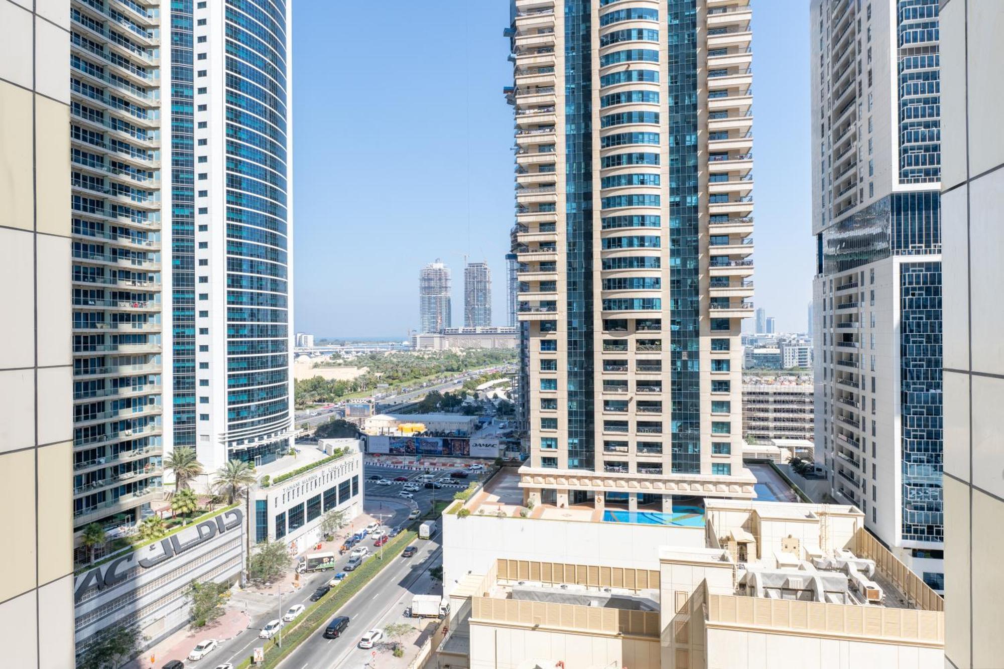 Апартаменти Upgraded Marina 1Br - Sulafa Tower - Calming Views Дубай Екстер'єр фото