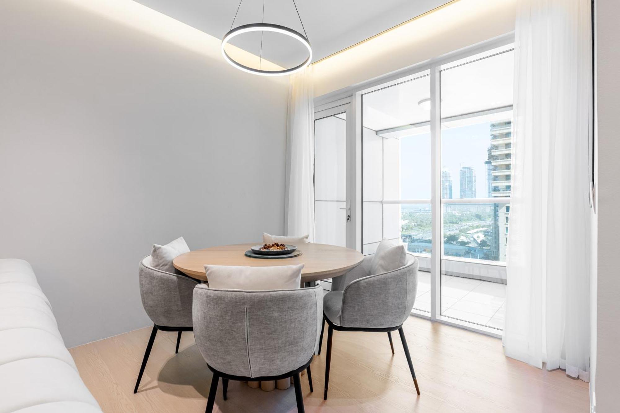 Апартаменти Upgraded Marina 1Br - Sulafa Tower - Calming Views Дубай Екстер'єр фото